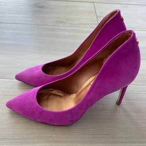 Ted Baker hot pink heels